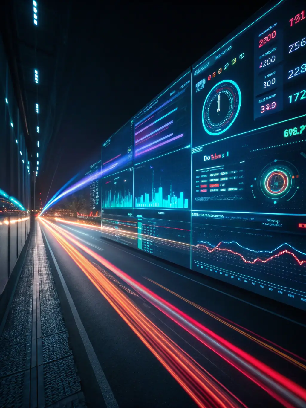 A visual representation of AI algorithms analyzing legal data to identify potential compliance issues and ensure adherence to regulations.